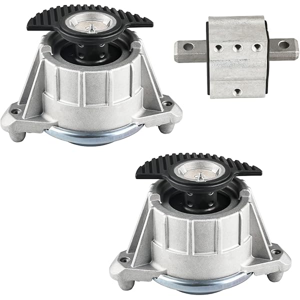 Engine Mount & Transmission Mount Kit For Mercedes E350, E400, C250, C300, C350 2008-2016 - Front Left/Right & Rear Mount Set