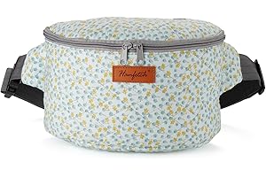 Hanfetch Yarn Crossbody Waist bag Small Yarn Storage Organizer for Yarn Skeins-Organizer for Crochet Hooks and Accessories