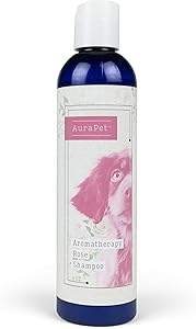 AuraPet Aromatherapy Shampoo for Dogs 8 Oz Pet Shampoo for All Dogs, Great Calming Shampoo for All Dogs and Dogs With Dry, Itchy Skin