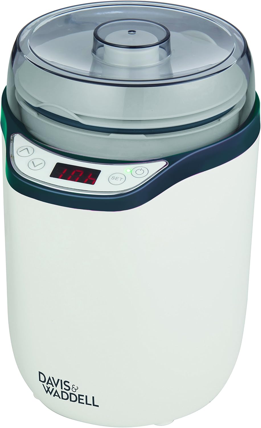 Davis & Waddell Electric Yoghurt Maker/Fermenter 2 in 1, White/Grey