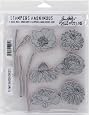 Tim Holtz Stampers Anonymous Classics N°1 Tampon En Caoutchouc Monté Sur Acrylique Pour Scrapbooking