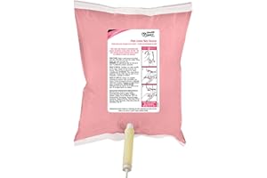 Kutol Health Guard 56638 Pink Lotion Skin Cleaner, 800 ml Boxless Bag-in-Box, Opaque Pink with Fresh Scent (Pack of 6)