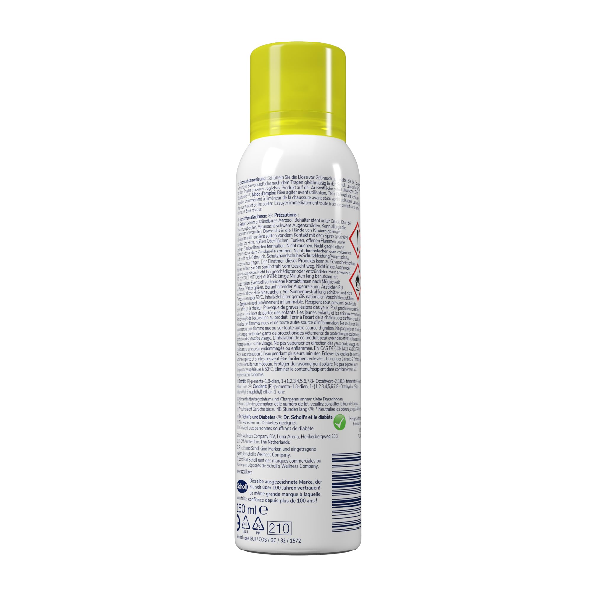 Scholl Fresh Step Antiperspirant Foot Deodorant, Foot Spray