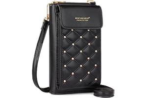 Montana West Small Crossbody Cell Phone Purse for Women RFID Blocking Cellphone Wallet