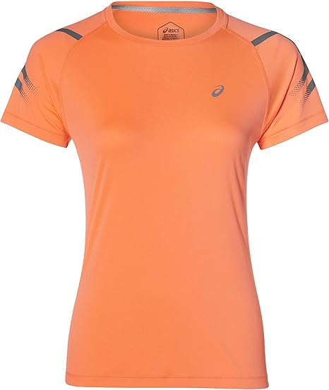 asics t shirt femme orange