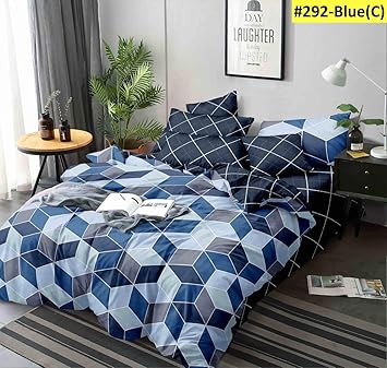 Buy Innovative Edge Comforter Set Double Bed Glace Cotton