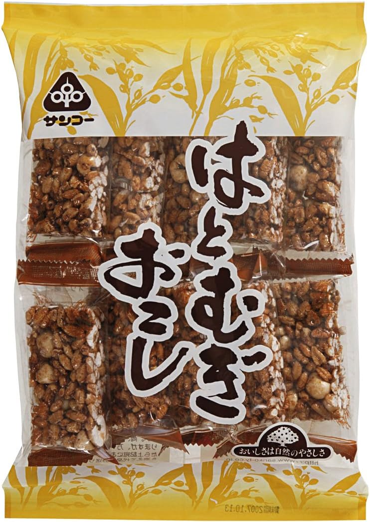 Amazon サンコー はとむぎおこし 10枚 12袋 ムソー おこし 通販