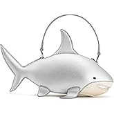 JW PEI Women's Nerys Faux Suede Shark Look Top Handle Bag