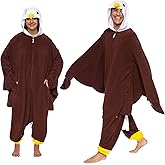 Funziez! Eagle One Piece - Plush Adult Bird Animal Costume Jumpsuit