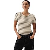 Gap Womens Short Sleeve Ribbed Tee