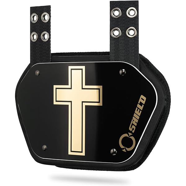 thumbnail image 2 of Precision Football Back Plate - Lower Spine Protector For Shoulder Pads (On My Mama Series) 2 of 13