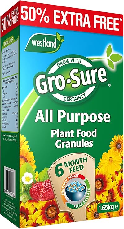 Gro-Sure All Purpose 6 Month Feed 1.1kg + 50% Extra Free