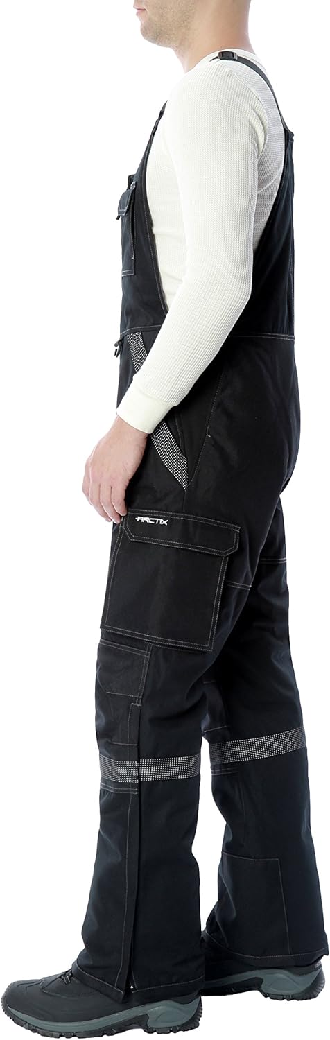 Arctix Men's Tundra Ballistic Bib Overalls With Added Visibility : Clothing