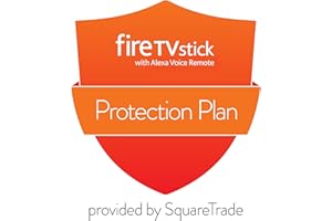 SQUARETRADE 2-Year Protection Plan for Fire TV Stick with all-new Alexa Voice Remote, streaming media player (2019 release)