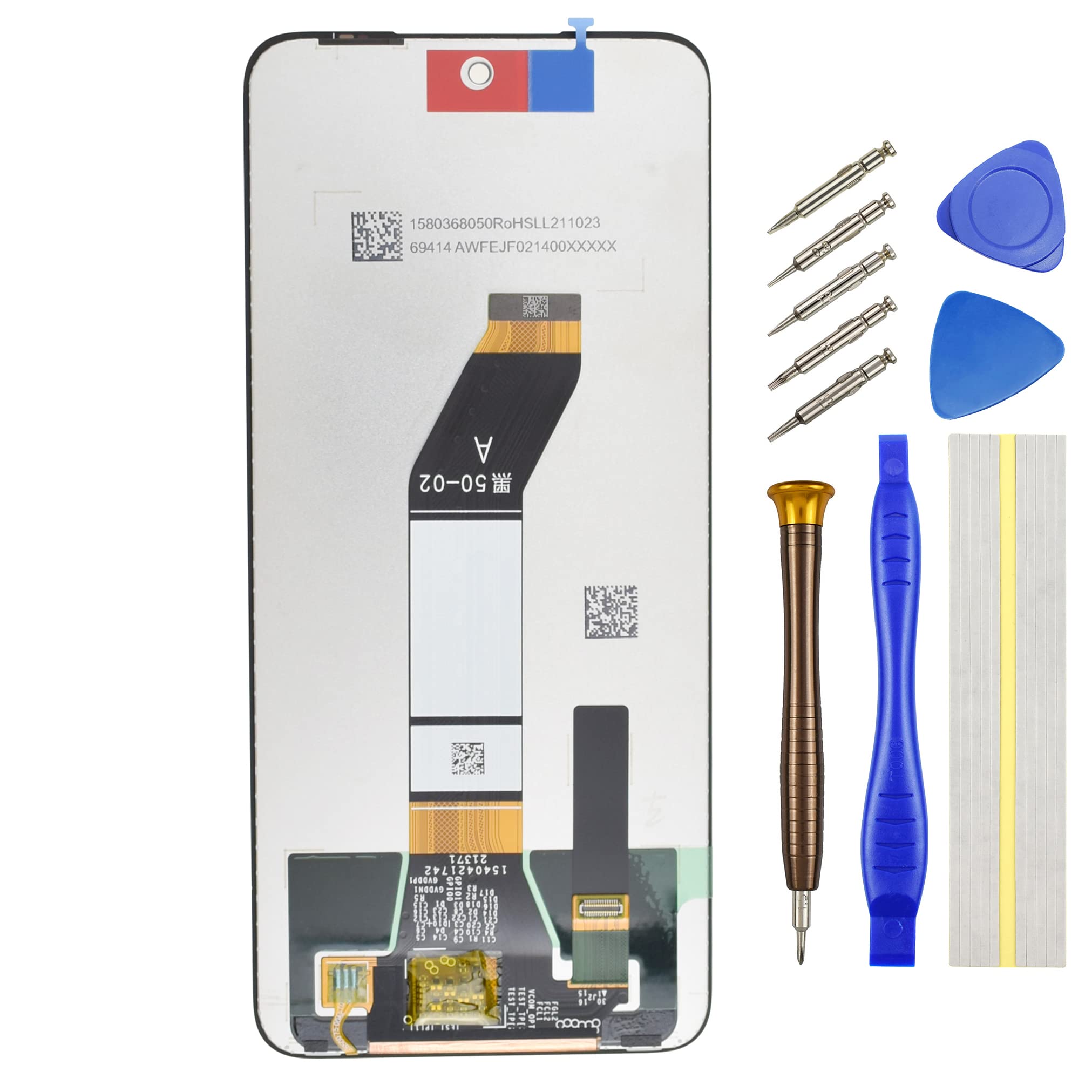 Double Sure Full LCD Display Touch Digitizer Screen Replacement for Xiaomi Redmi Note 11 4G Redmi 10 Black 6.5"