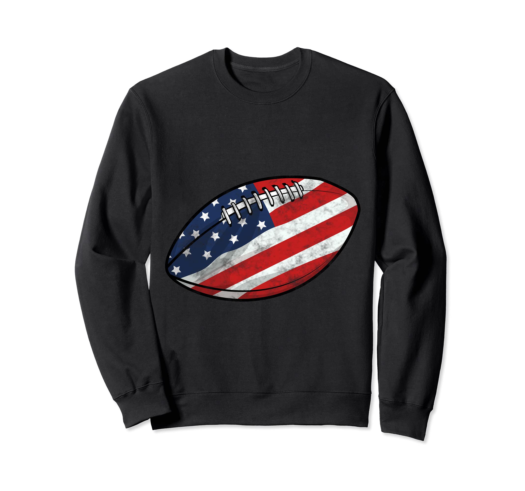American Football USA Flag Sweatshirt