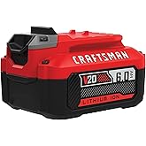 CRAFTSMAN V20 6Ah Lithium Ion Power Tool Battery (CMCB206)