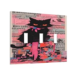 Tewujay Decorative Light Switch Covers 3 Toggle