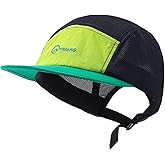 Gvatasz Summer Mesh Short Brim Hats for Men Breathable 5 Panel Baseball Cap Multi Color Running Hats Quick Dry Sports Cap