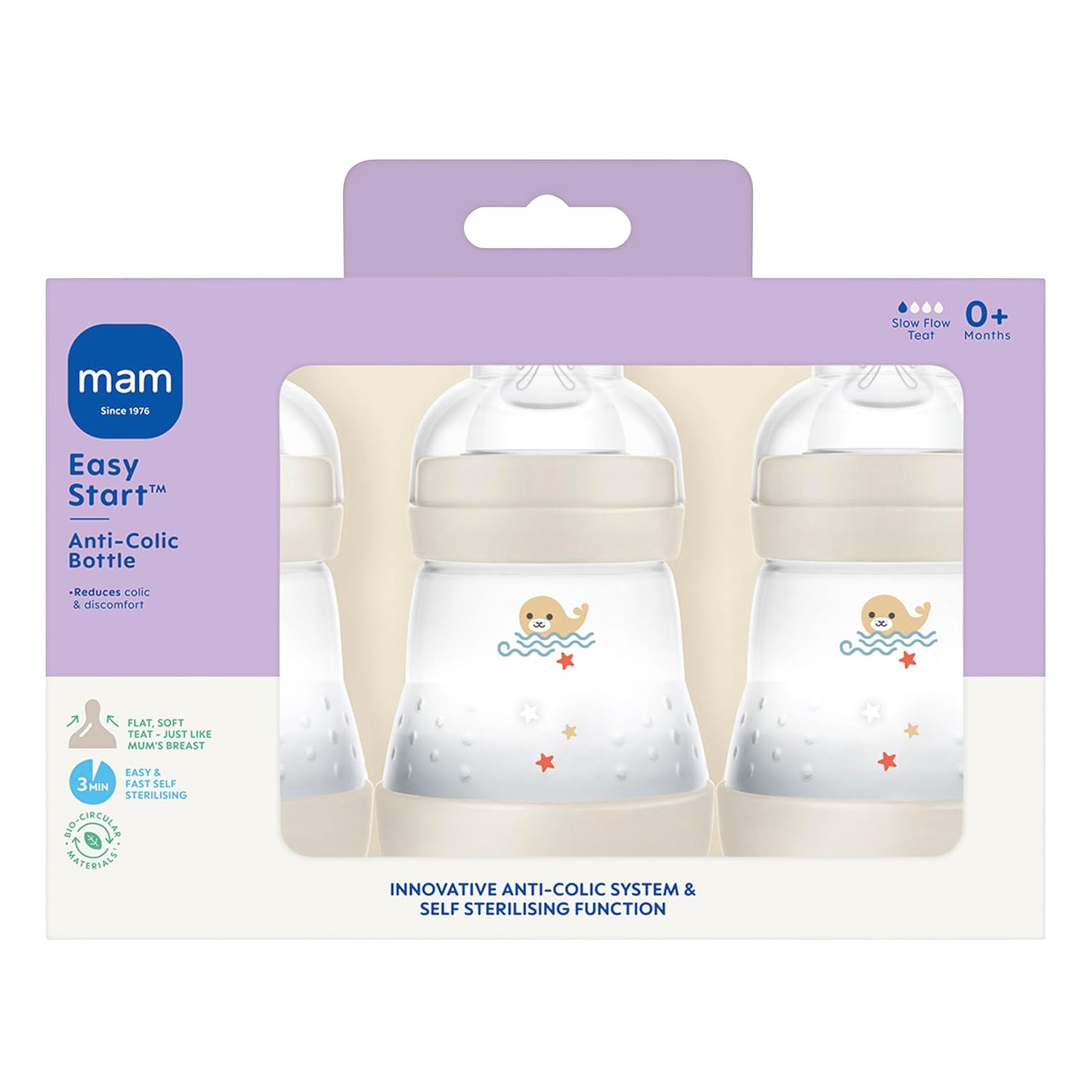 MAM Easy Start Anti-Colic 160ML 3PK - Unisex (2)
