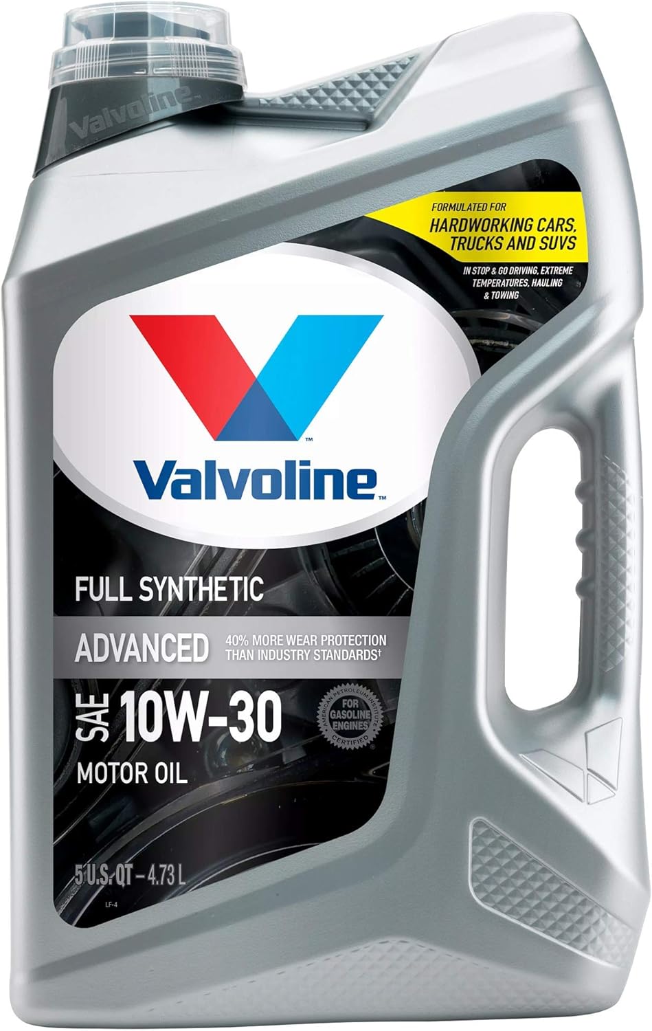 Valvoline Advanced Full Synthetic SAE 10W-30 Motor Oil 5 QT