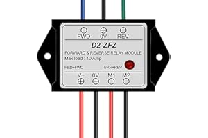URANT DC12V Forward and Reverse Relay Module,Motor/Linear Actuator Forward and Reverse Relay Module,for Winch Motors,Snow Plows,Lifts-D2