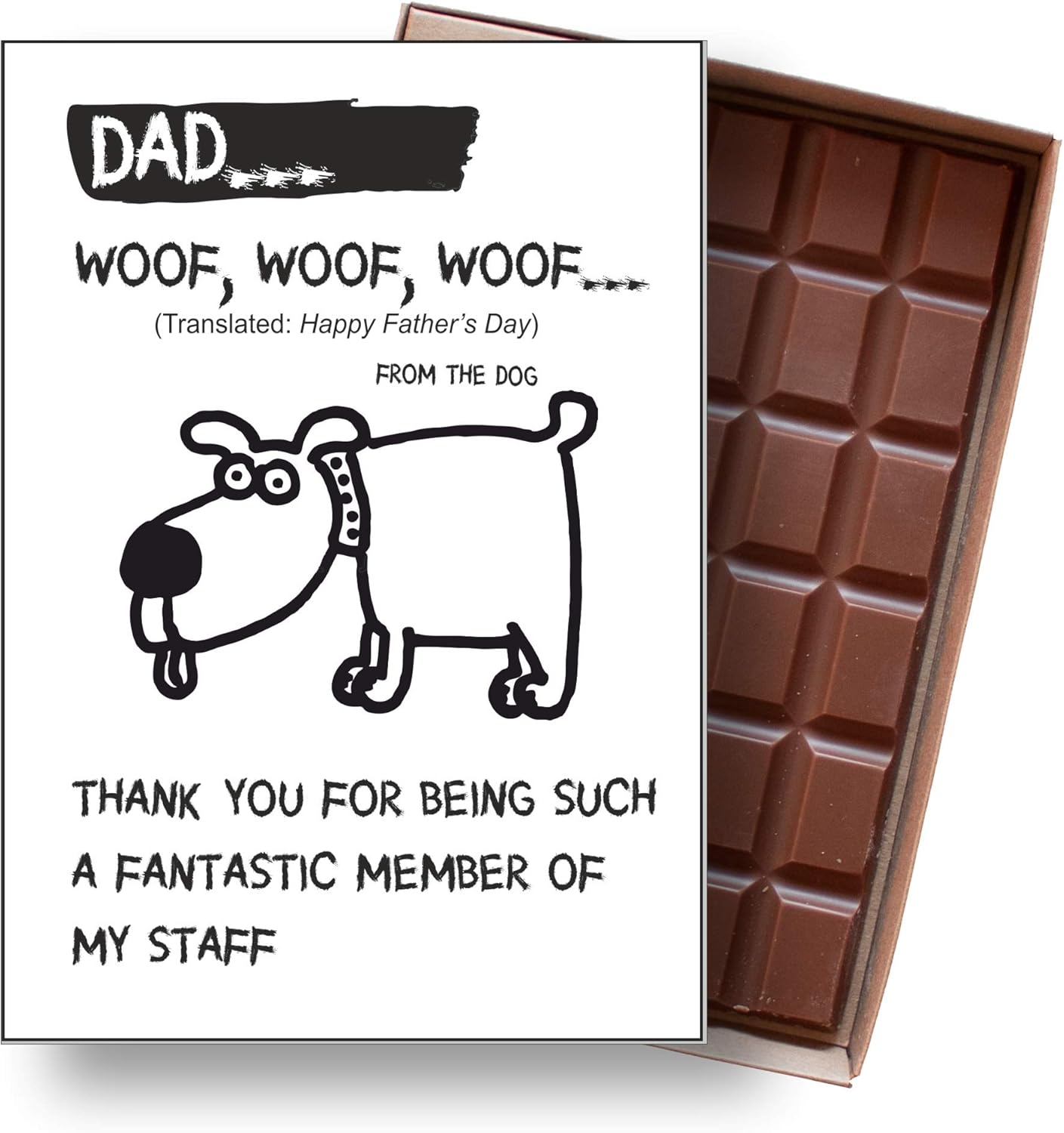 fathers day presents from the dog