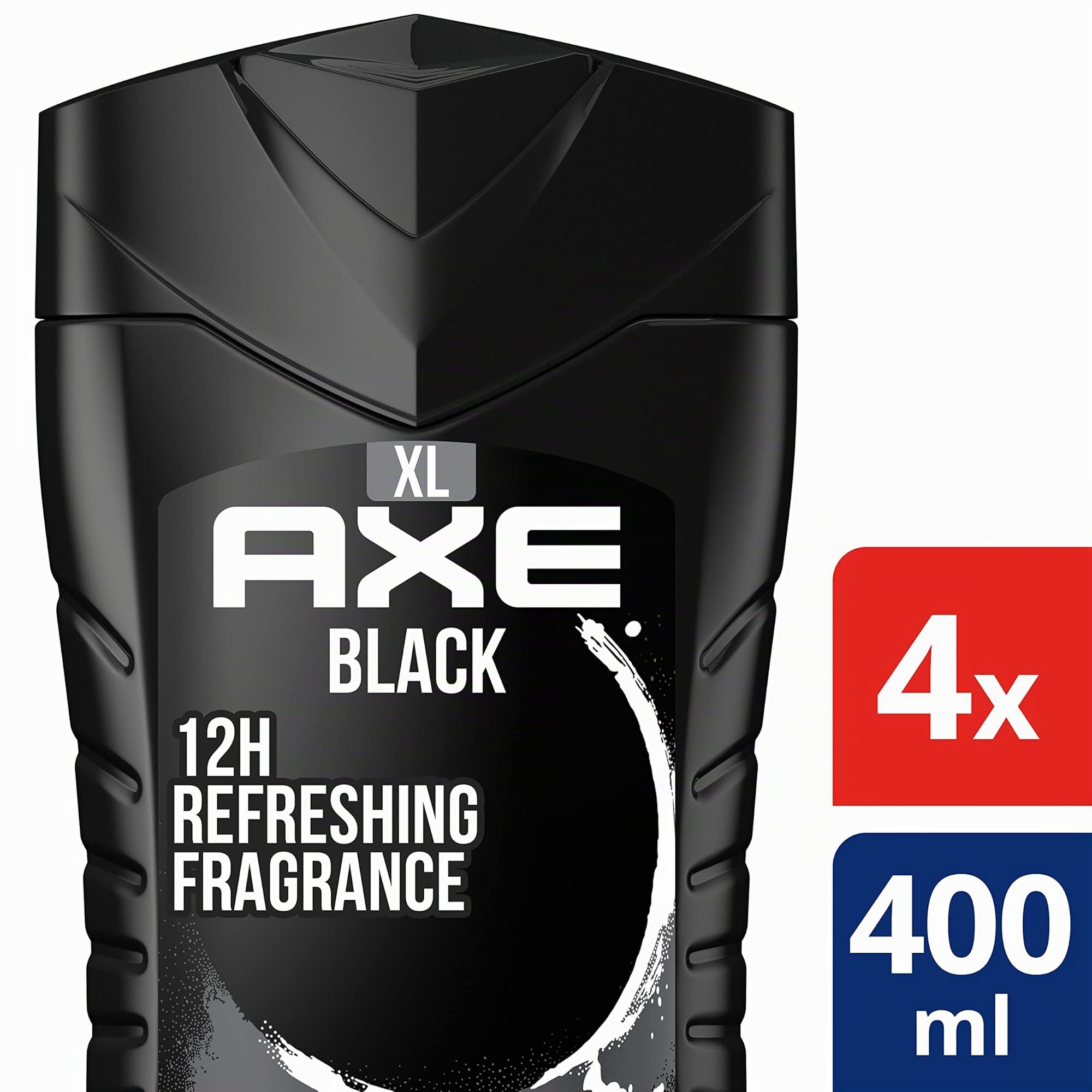 AXE 3-in-1 Duschgel & Shampoo Black XL – Bodywash und Shampoo für Körper, Gesicht und Haar - 4 Stück 2