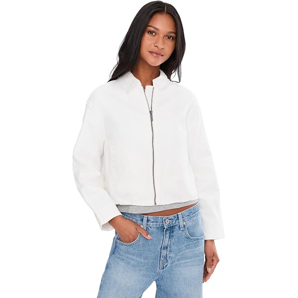 Amazon.com: KUT from the Kloth Dylan-Zip Front Jacket with Pleat