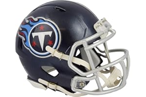 SPORTS MEMORABILIA Riddell Tennessee Titans Revolution Speed Mini Football Helmet - NFL Mini Helmets