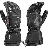 LEKI Detect 3D Ski Gloves | Primaloft Insulated, Waterproof, For Skiing, Snowboarding, &amp; Cold Weather, Heat Pocket