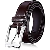 KM Legend Mens Genuine Leather Dress - Classic & Fashion For Work Business And Casual Belt
