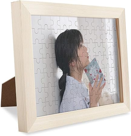 Amazon ジグソーフォトフレーム 小芝風花2 大人の子供の教育ジグソーパズル 寮の部屋のテーブルの装飾木製のフォトフレームのパズルの装飾 手作りのアートワーク家族のレジャーとエンターテイメントギフトの贈与 フォトフレーム 通販