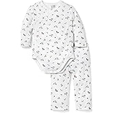 Janie and Jack Unisex Baby Baby Woodland Friends Wrap Matching Set