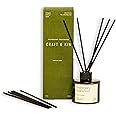 Craft & Kin Reed Diffuser Set Oakwood, Mahogany & Vetiver, Reed Diffusers for Home, Fragrance Diffuser Sticks, Oil Diffuser Sticks, Oil Diffuser with Sticks, Reed Diffuser for Men