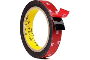 Double Sided Tape, Heavy Duty Two Sided Mounting Tape, 10ft x 0.79In Acrylic VHB Tape for Automotive, Home, Office Decor