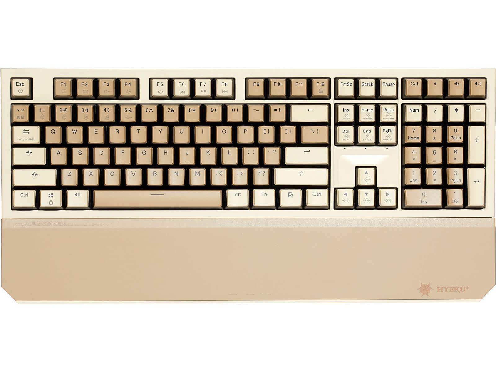 Hexgears X5pro Wireless Mechanical Keyboard, Triple Mode BT5.0/2.4G/USB-C Mechanical Keyboard with Kailh Box Red Switch, Hot Swappable 108 Keys Full Size Keyboard for Windows All Laptop Mac