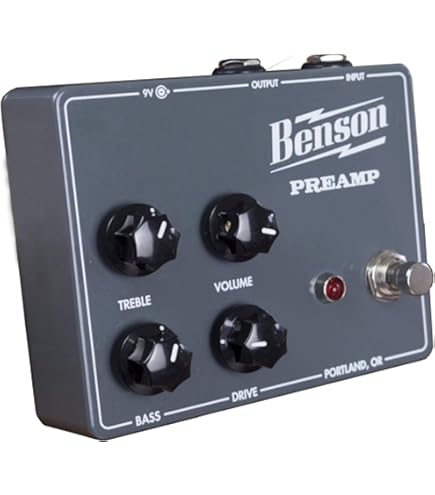 ギター Benson Germanium Preamp Germanium Preamp Pedal — BENSON AMPS