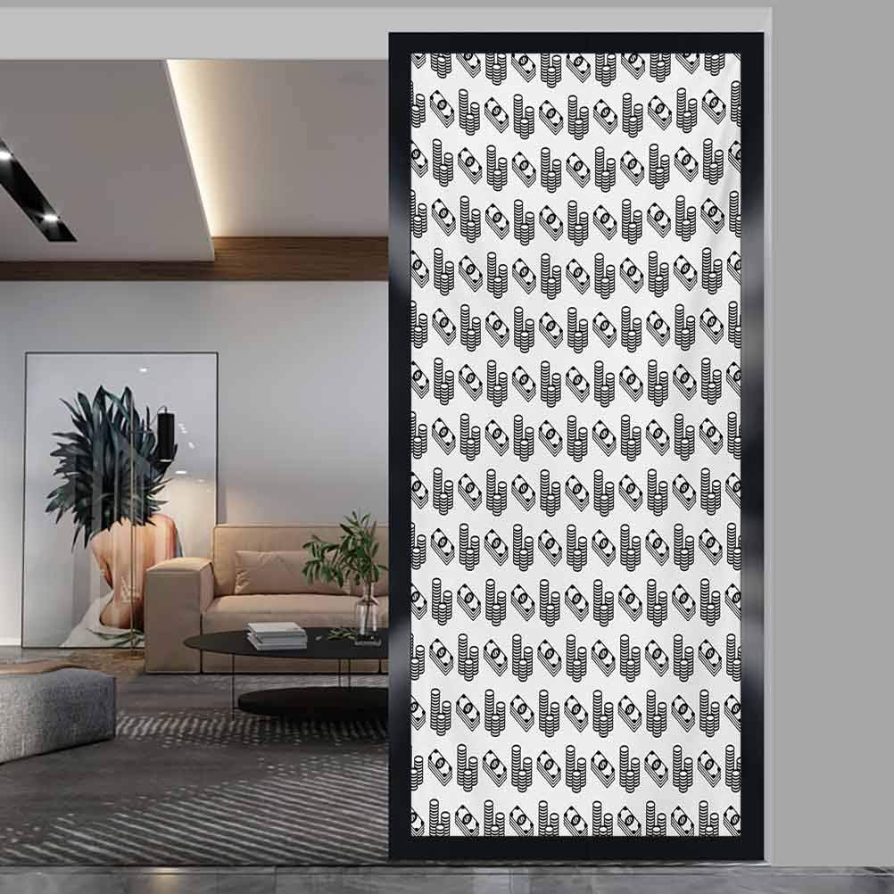 monochrome children's bedroom