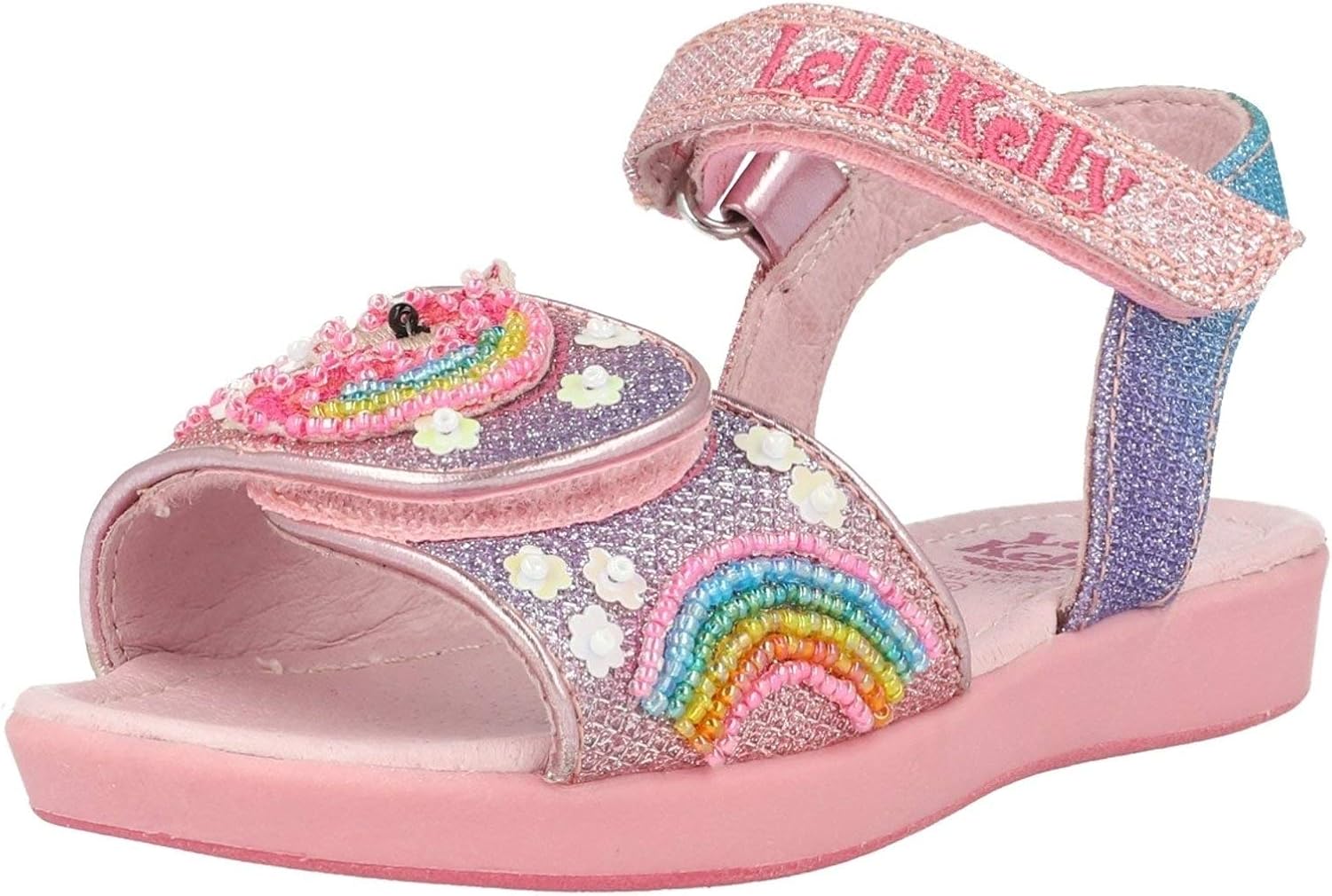 Scarpe e borse Lelli Kelly Leda Sandal Multicolore Tessuto Bambino Moda  Sandali Multi Glitter urban-earth.co.uk