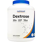 Nutricost Dextrose Powder 10 LBS, Gluten Free | GMO-Free