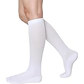 Compression Socks for Men and Women, 20-30 mmHG, Graduated Compression for Flight, Travel, Sports, Pregnancy, Running