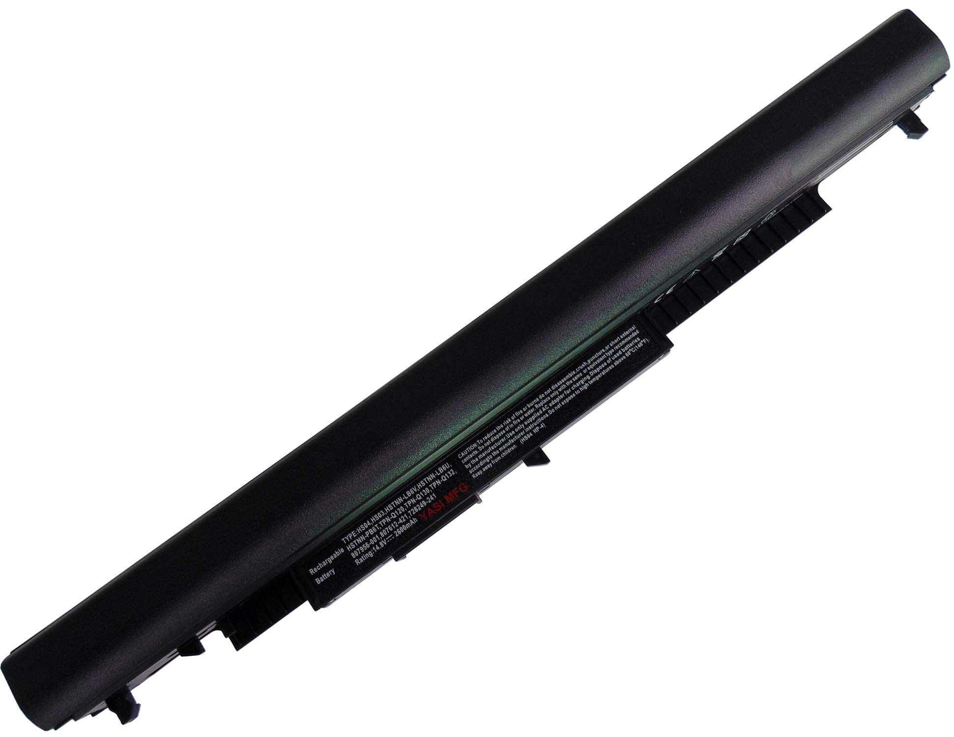 14.8V 2600mAh Laptop Battery HP HS04 HP HS03 HS04041-CL 807957-001 807612-421 807956-001 HP HSTNN-LB6V HSTNN-PB6T HSTNN-PB6S for HP 240 G4 245 G4 G4 246 G4 250 G4 255 G4 256 G4 HP Notebook 14 14g 15