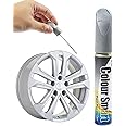bylikeho Wheel Paint,Rim Paint,Car Wheel Scratch Repair Rim Touch Up Paint,Touch Up Paint for Cars,Wheel Scratch Repair Pen, Car Accessories Car Touch Up Paint,Quick And Easy Fix Rim Scratches (Silver)