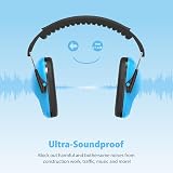Dr.meter Ear Defenders Kids 27.4 dB Noise Reduction Adjustable Headband view 5