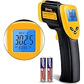 Etekcity Infrared Thermometer Temperature Gun 1080, -58°F to 1130°F for Meat Food Pizza Oven Griddle Accessories, Heat Gun fo