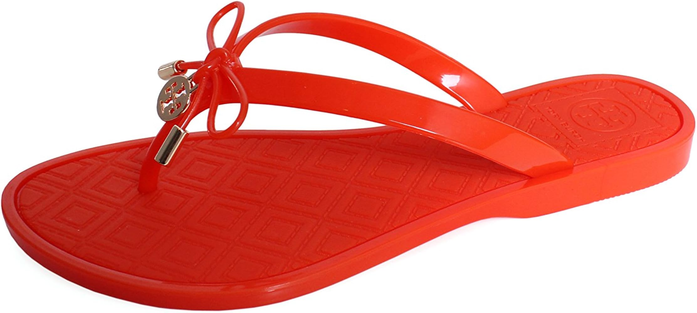 tory burch red flip flops