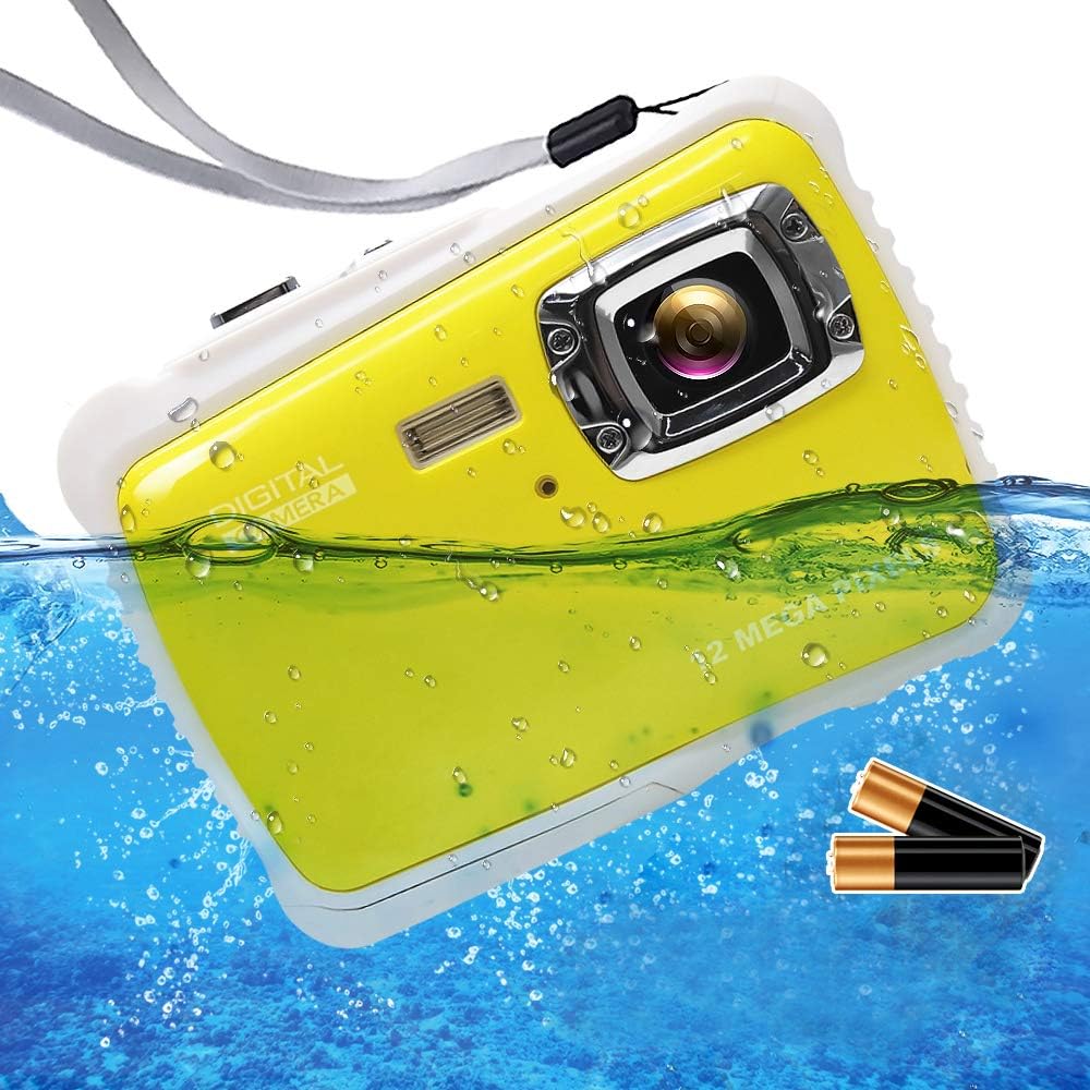 ISHARE Kids Camera, 12MP 1080P Waterproof Digital Camera