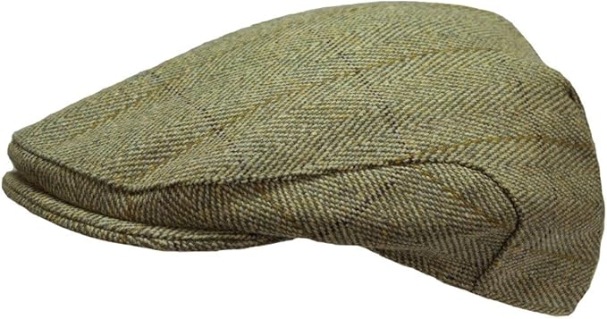 derby tweed flat cap