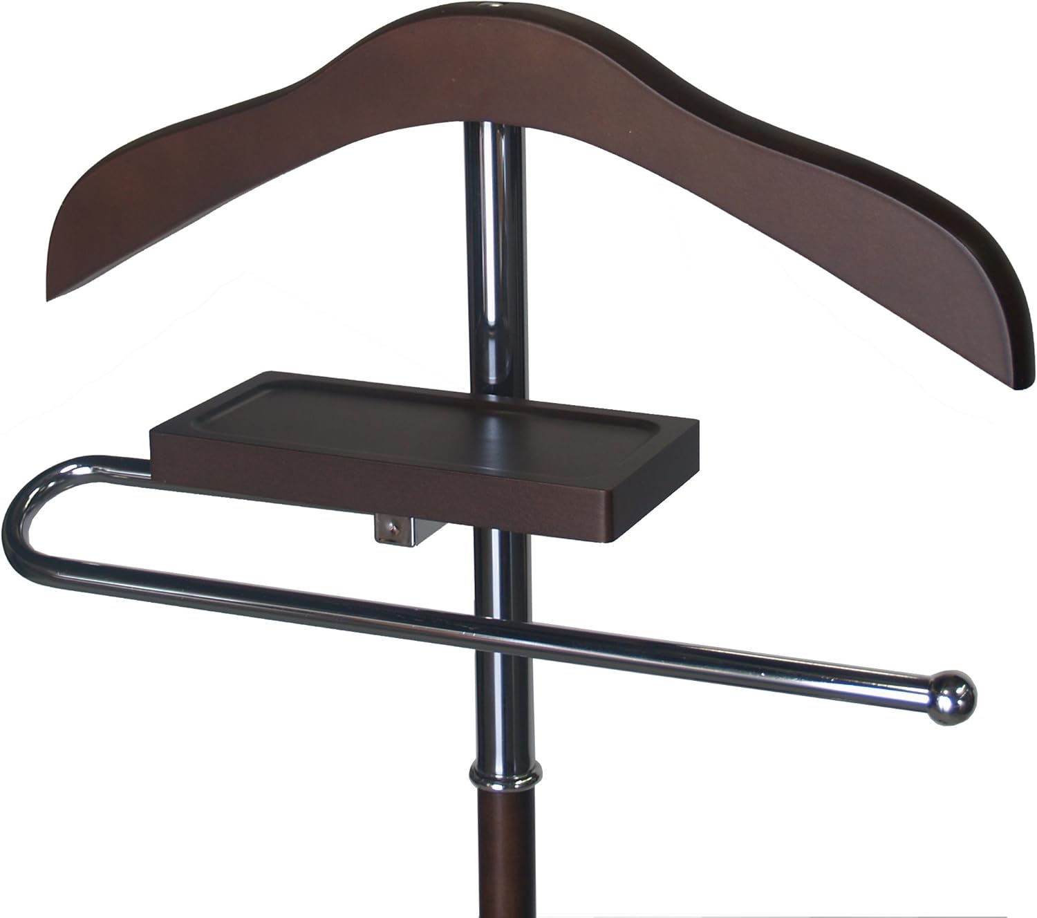 Proman Products Oxford II Wood Valet Clothing & Closet Storage Home